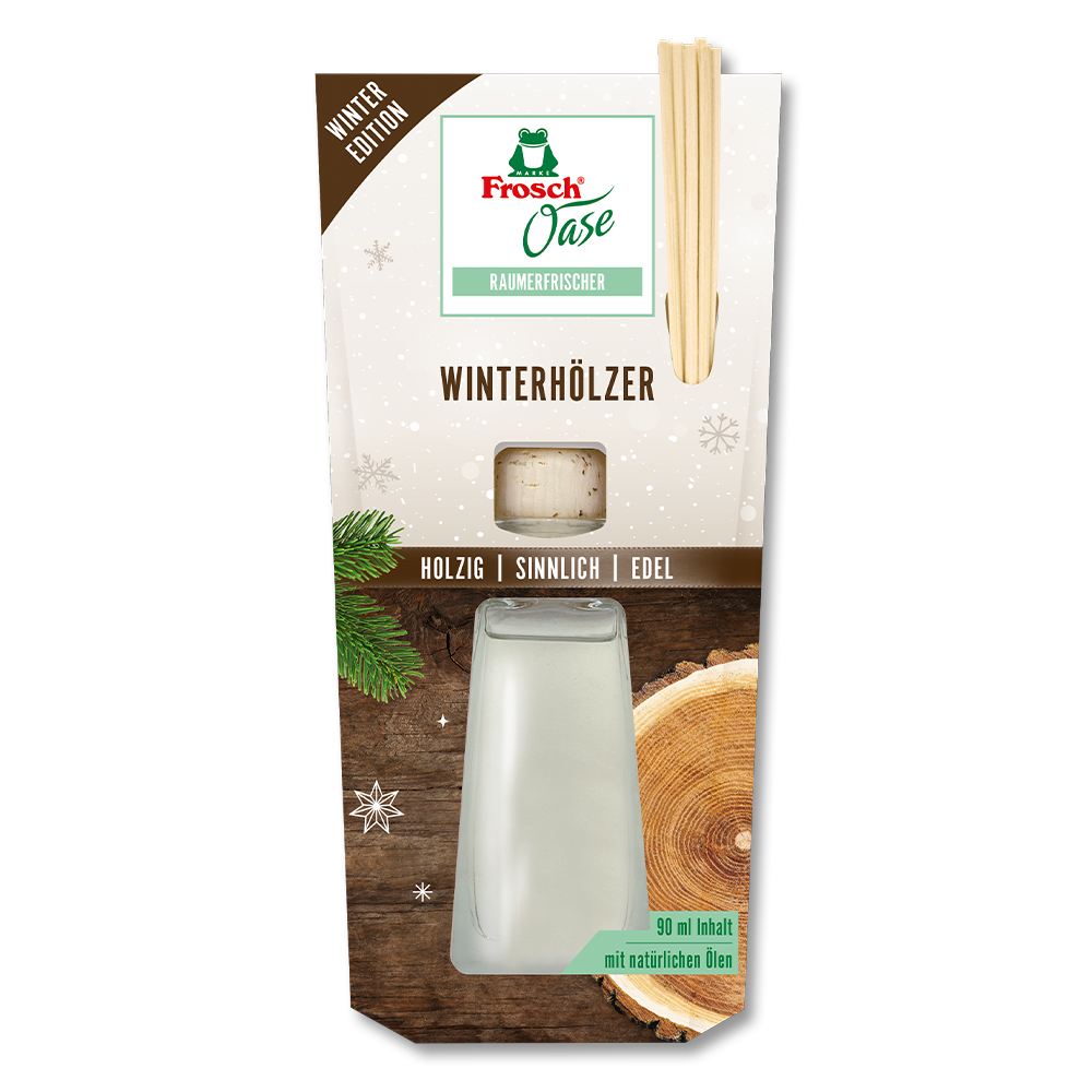 Frosch Raumerfrischer Winterhölzer