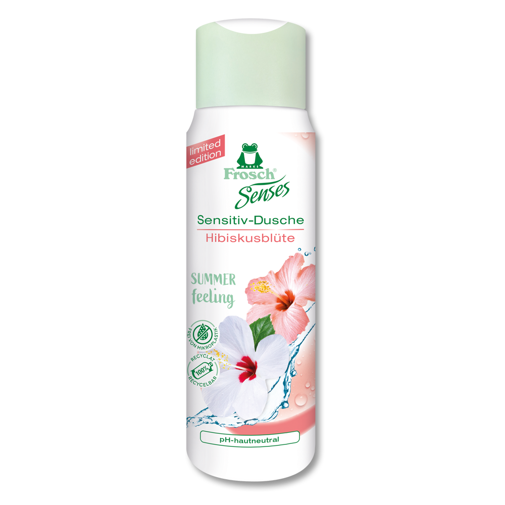 Frosch Sensitiv-Dusche Hibiskusblüte