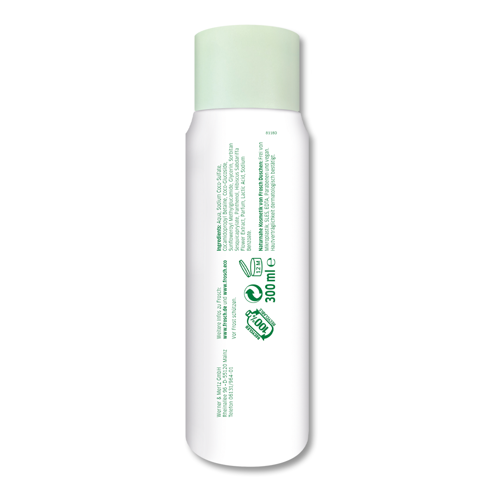 Frosch Sensitiv-Dusche Hibiskusblüte